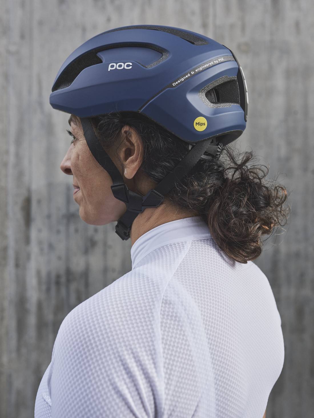 Kask rowerowy POC OMNE AIR MIPS - Lead Blue Matt