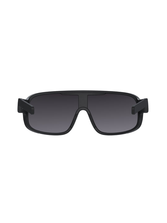 Załaduj obraz do przeglądarki galerii, Okulary rowerowe POC Aspire Wide Fit - Ur. Black | Clarity Universal/Sunny Grey Cat 3

