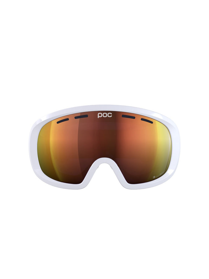 Gogle narciarskie POC Fovea Mid - Hydr. White|Pt. Sunny Orange Cat 2 - TU - poc warszawa