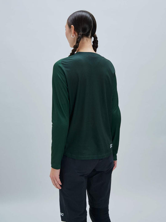 Załaduj obraz do przeglądarki galerii, Koszulka rowerowa POC W's Motion Air L/S Jersey - Parg. Green
