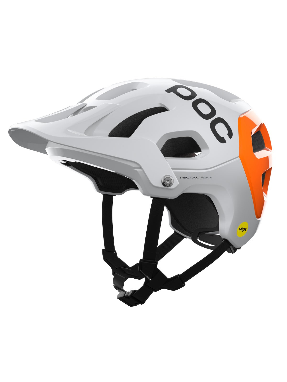 Kask rowerowy POC TECTAL RACE MIPS NFC - Hydr. White/Fluo. Orange Avip