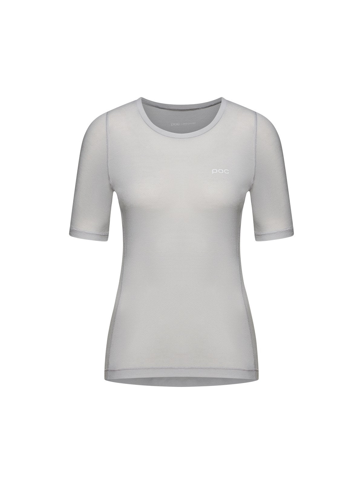 Koszulka termoaktywna damska POC W's Layer Mid S/S Jersey - Granite Grey