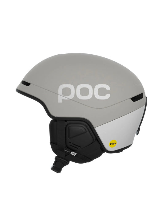 Załaduj obraz do przeglądarki galerii, Kask narciarski POC Obex Contour Communication Grey Matt/White Matt
