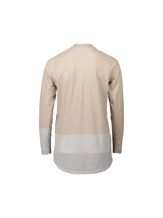 Załaduj obraz do przeglądarki galerii, Koszulka rowerowa POC W’s MTB Pure LS Jersey - Lt Sandstone Beige/Granite Grey - poc warszawa
