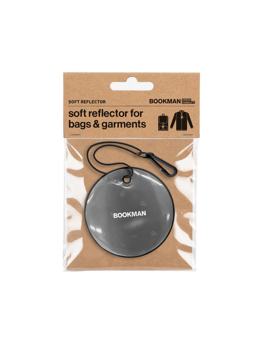 Załaduj obraz do przeglądarki galerii, Zawieszka odblaskowa BOOKMAN Hanging Reflector Circle czarny
