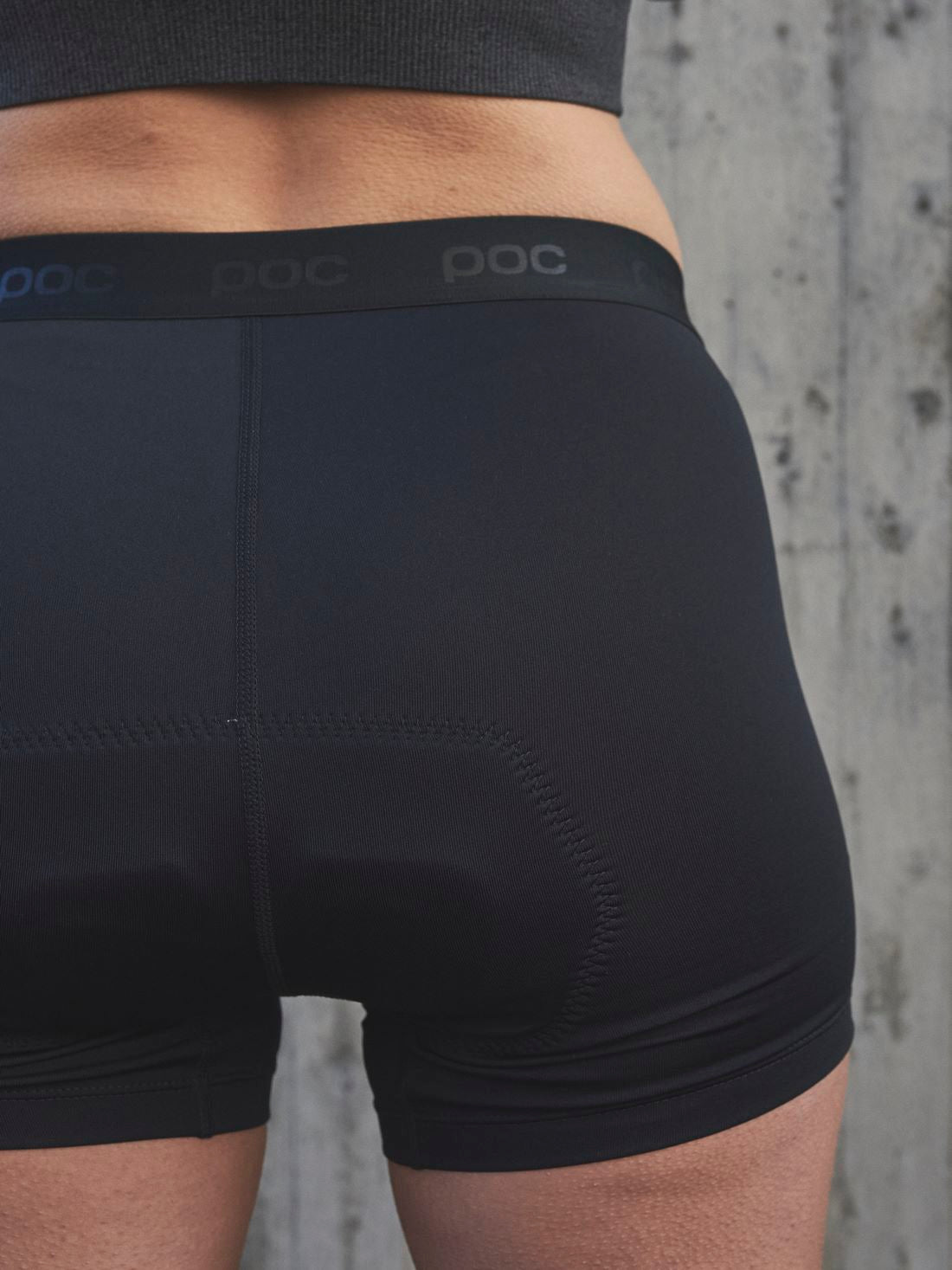 Bokserki rowerowe POC W's Re-cycle Boxer - Ur. Black