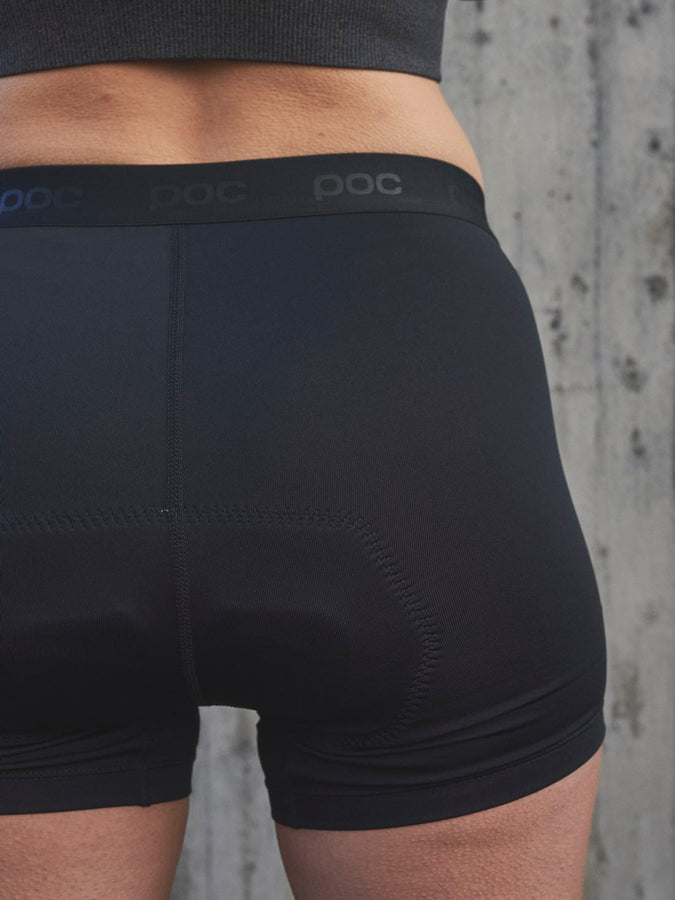 Bokserki rowerowe POC W's Re-cycle Boxer - Ur. Black