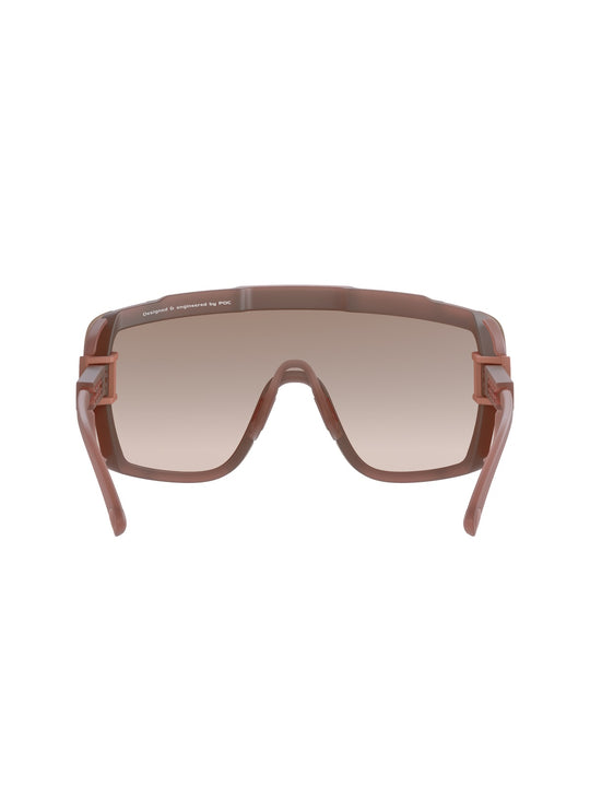 Załaduj obraz do przeglądarki galerii, Okulary rowerowe POC Devour Ultra - Himalayan Salt Transl. | Clarity Trail Brown Silver Mirror cat 2
