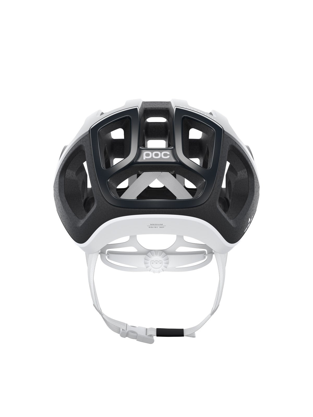 Kask rowerowy POC Ventral Lite Wide Fit - Ur. Black/Hyd. White Matt