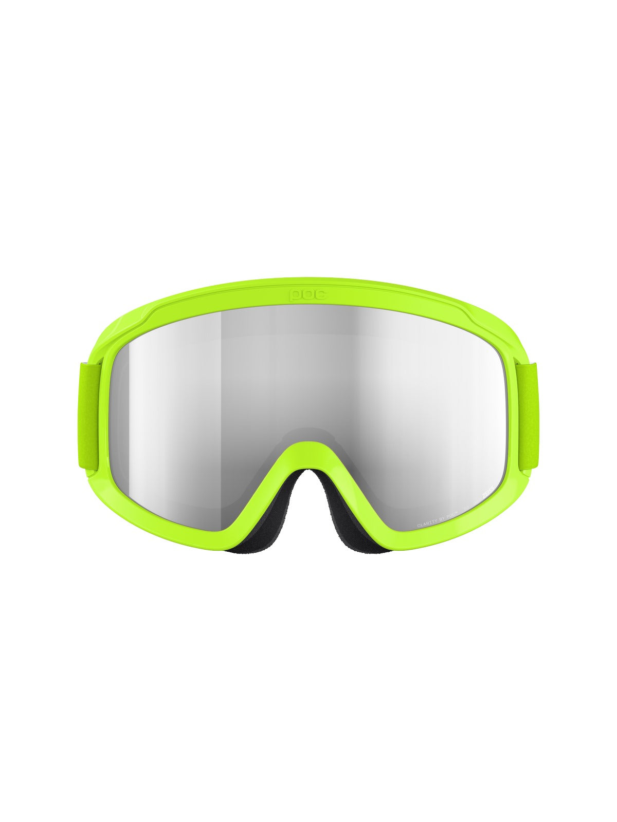 Gogle POCito Opsin - Fluo. Yellow/Green/Pt. Sunny Silver