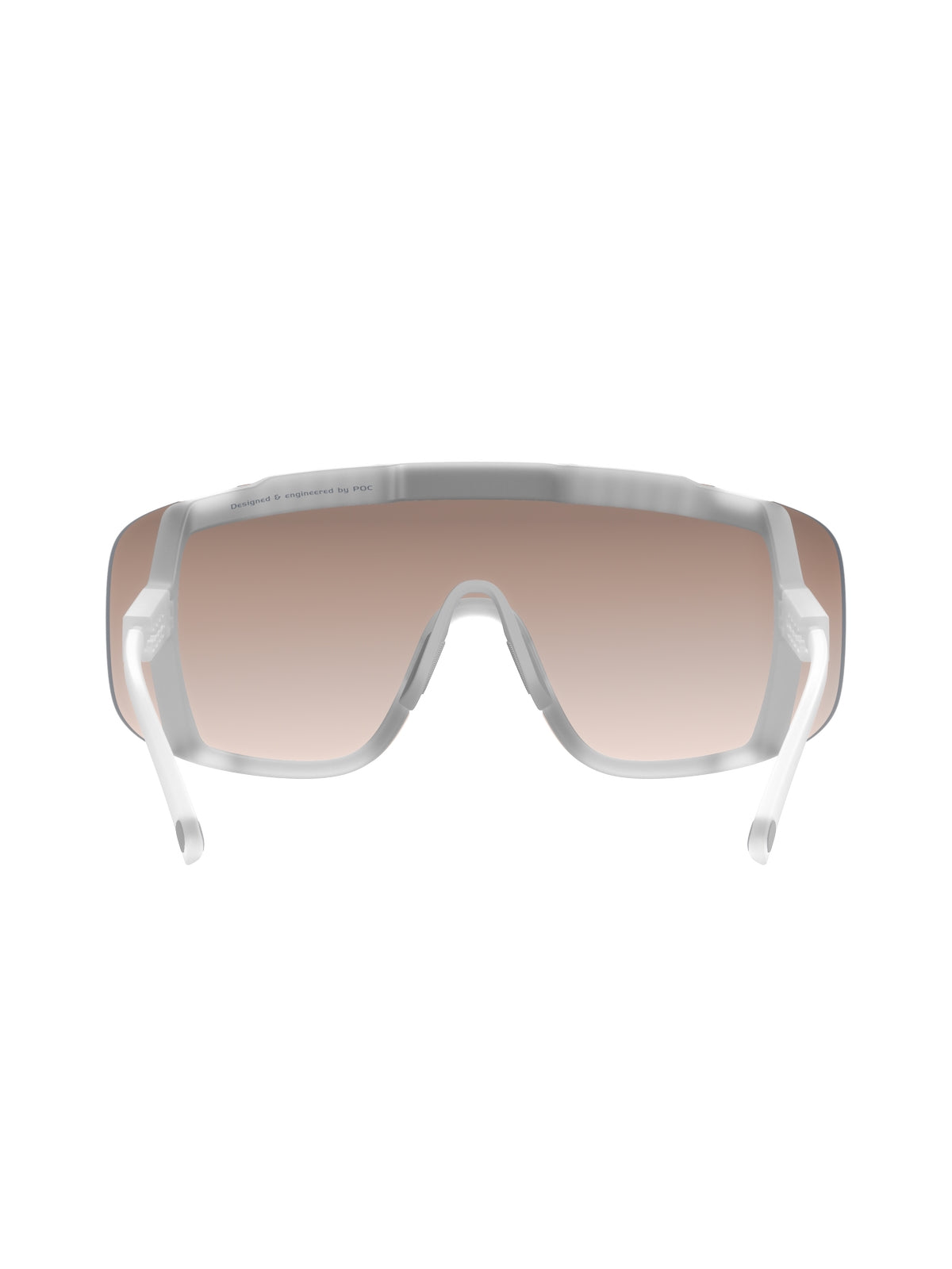 Okulary POC DEVOUR - Transp. Crystal - Clarity Trail Brown/Silver Mirror Cat 2