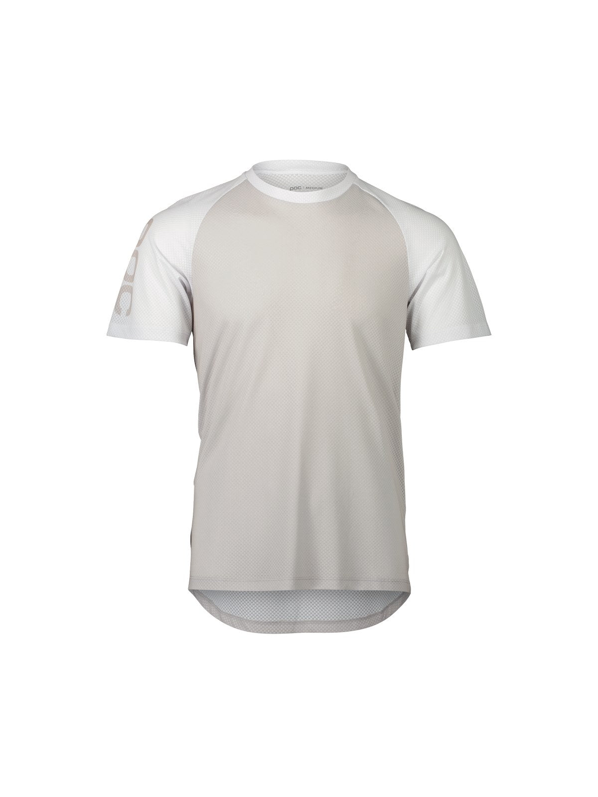 Koszulka rowerowa POC MTB Pure Tee - Granite Grey/Hydr. White