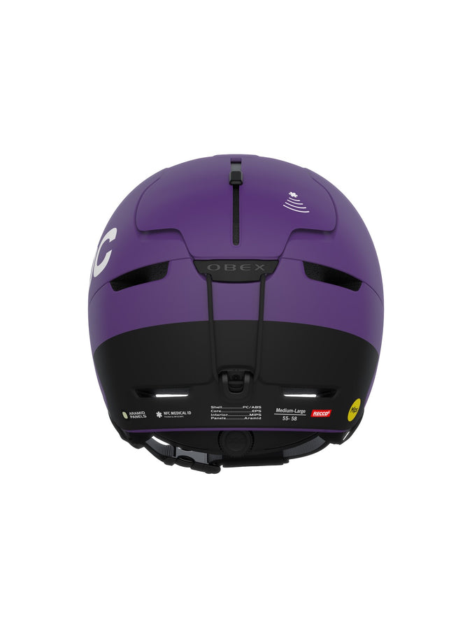 Kask narciarski POC Obex BC MIPS - Sap. Purple Matt