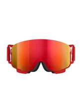 Załaduj obraz do przeglądarki galerii, Gogle narciarskie POC Nexal Mid Wf - Prismane Red/Partly Sunny Red
