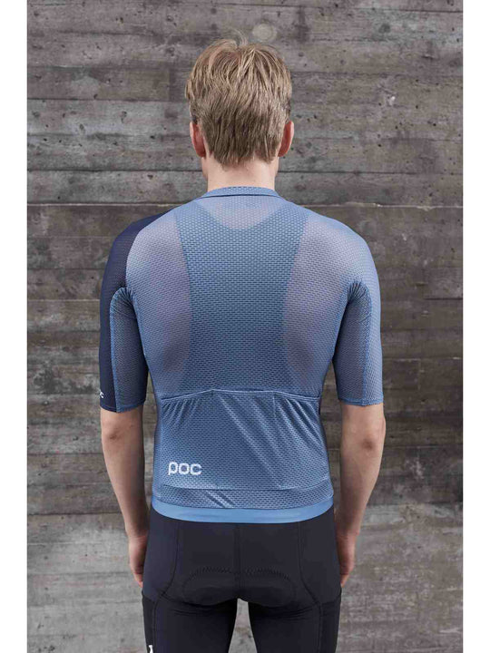 Załaduj obraz do przeglądarki galerii, Koszulka rowerowa POC M’s AIR Jersey - Calcite Blue/Turmaline Navy - poc warszawa
