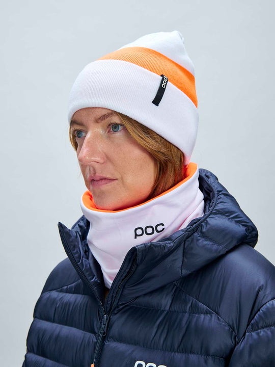 Załaduj obraz do przeglądarki galerii, Komin narciarski POC NECKWARMER - biały
