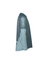 Załaduj obraz do przeglądarki galerii, Koszulka rowerowa POC M's Essential MTB LS Jersey blue - Calcite Blue
