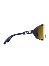 Załaduj obraz do przeglądarki galerii, Okulary rowerowe POC Devour Mid - Apatite Navy/Clarity Road/Partly Sunny Gold
