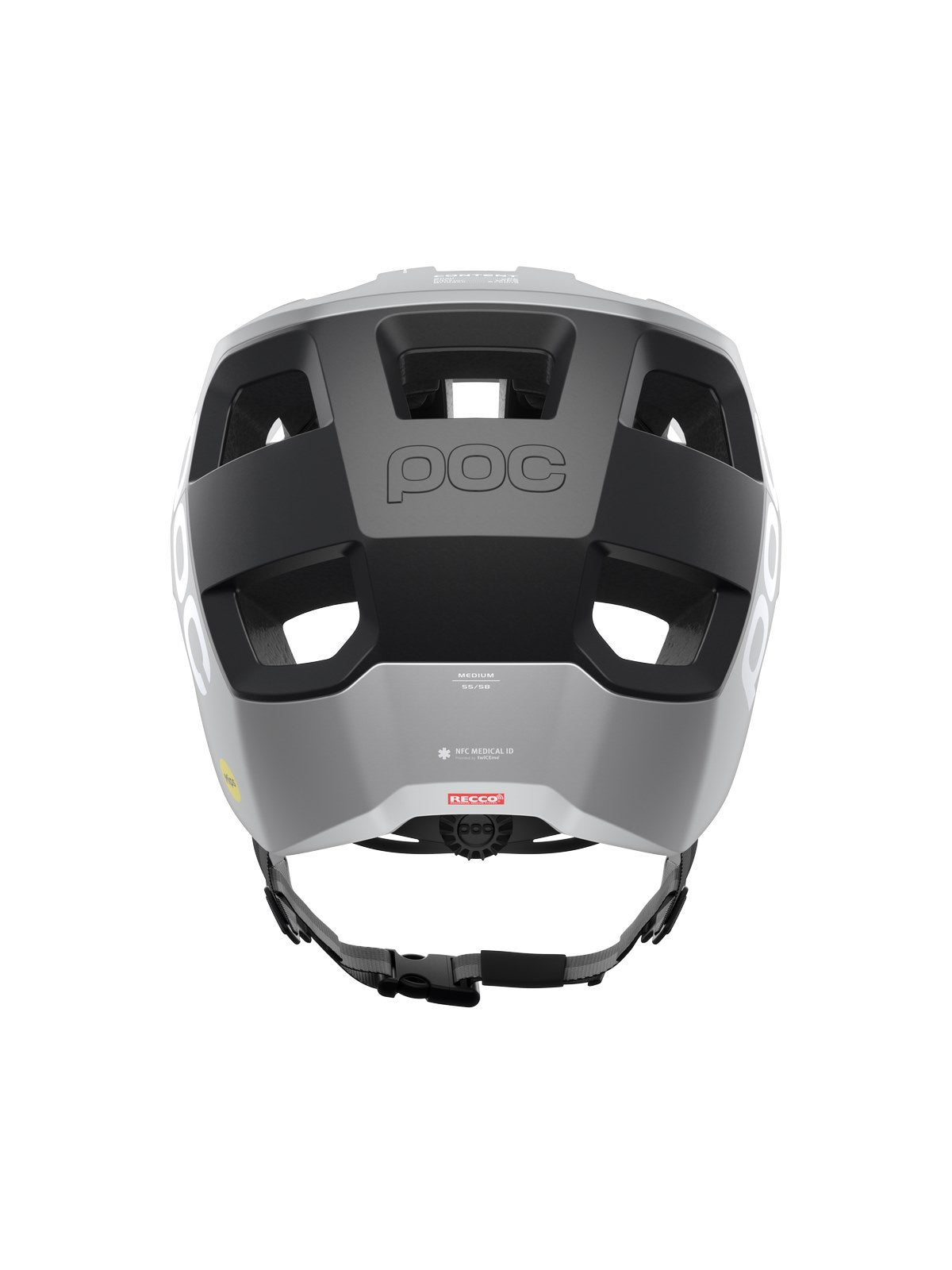 Kask rowerowy POC Kortal Race MIPS - Arg. Silver/Ur. Black Matt - poc warszawa