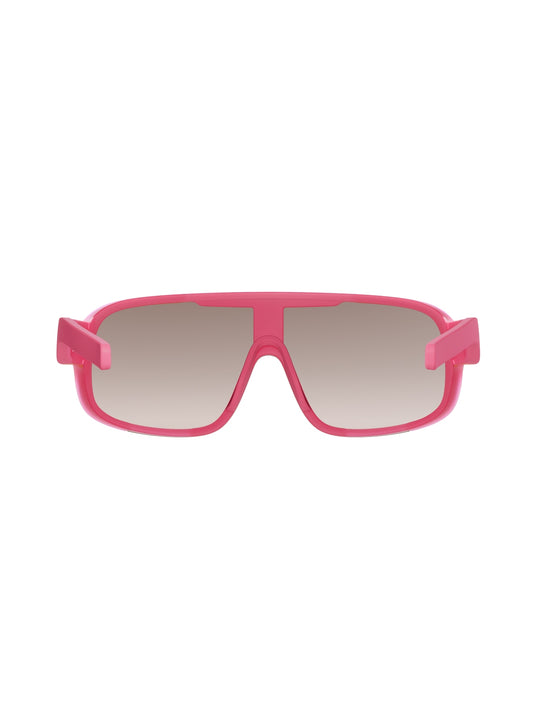 Załaduj obraz do przeglądarki galerii, Okulary rowerowe POC Aspire - Actinium Pink Transl. | Clarity Trail Brown Silver Mirror cat. 2
