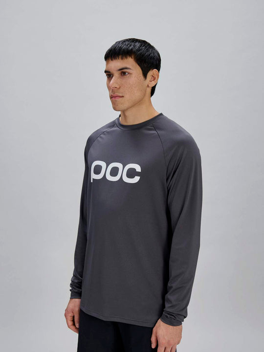 Załaduj obraz do przeglądarki galerii, Koszulka rowerowa POC M's Reform Enduro Jersey - Sylvanite Grey
