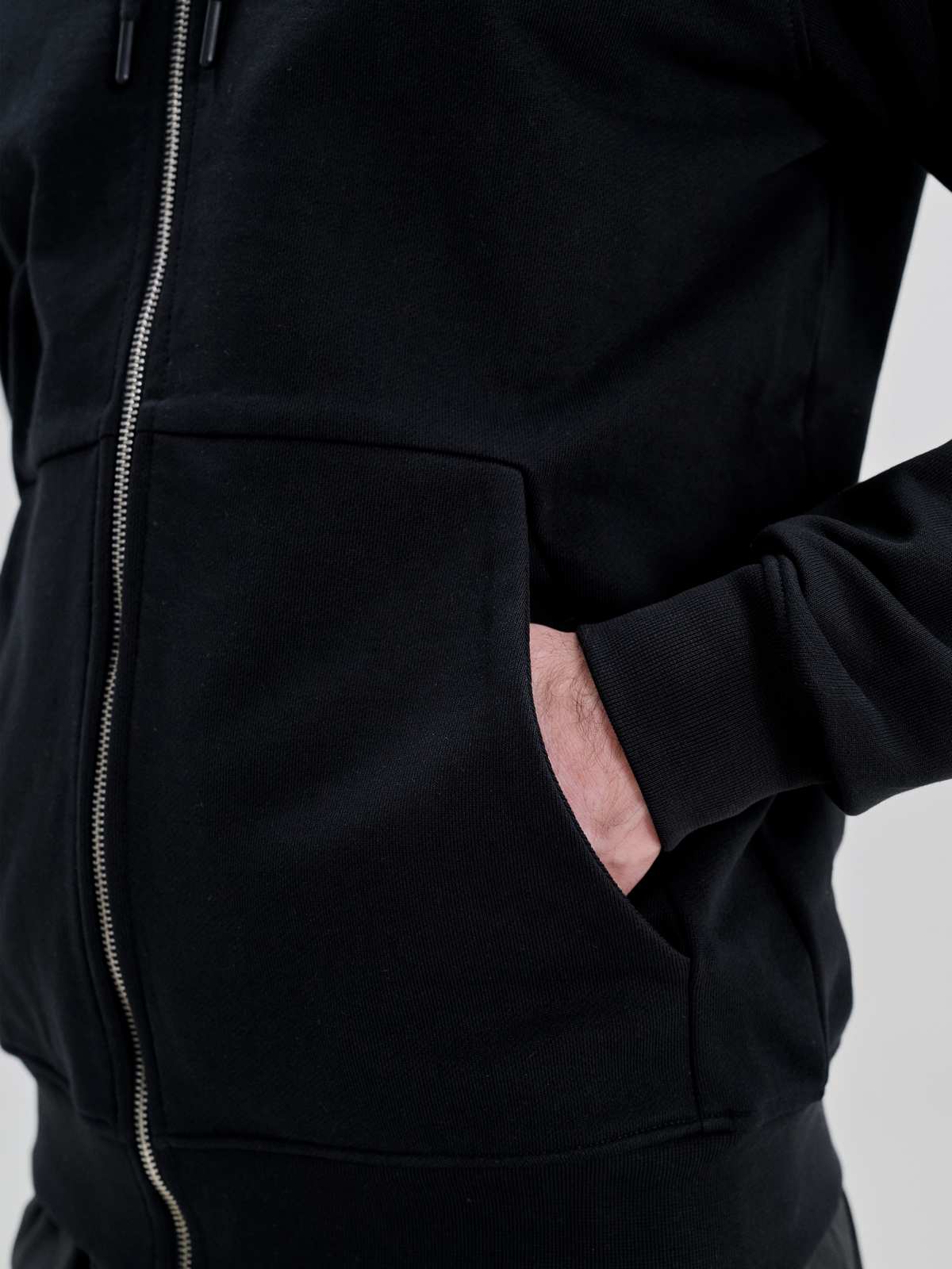 Bluza POC Zip Hoodie - Uranium Black