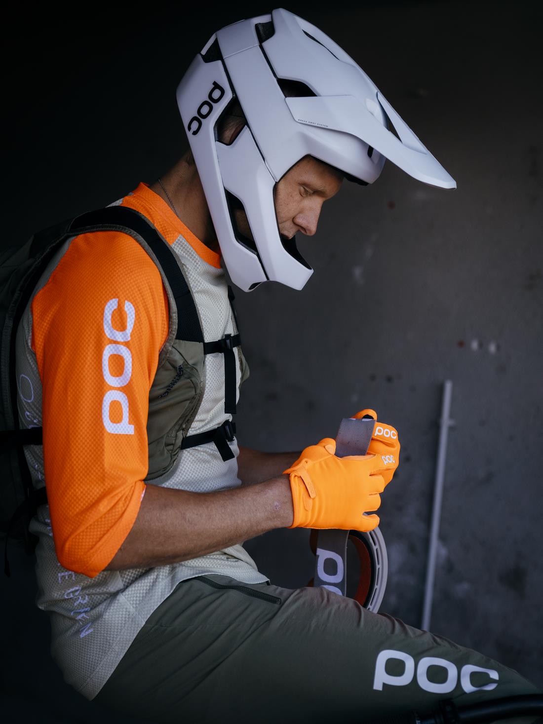 Kask rowerowy POC OTOCON - Hydr. White Matt