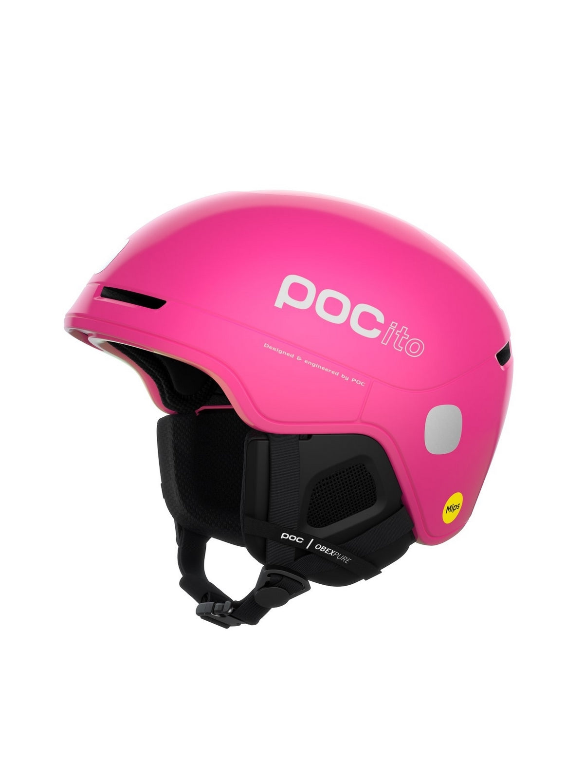 Kask narciarski dla dzieci POCito Obex MIPS - Fluo. Pink