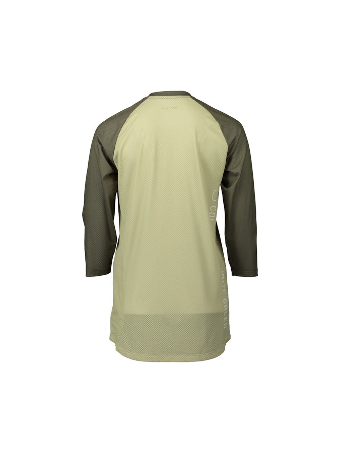 Koszulka rowerowa POC W'S PURE 3/4 - Prehnite Green/Epid. Green