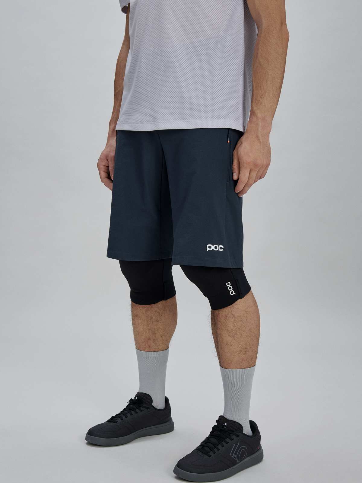 Spodenki rowerowe POC M's Motion Shorts - Apatite Navy