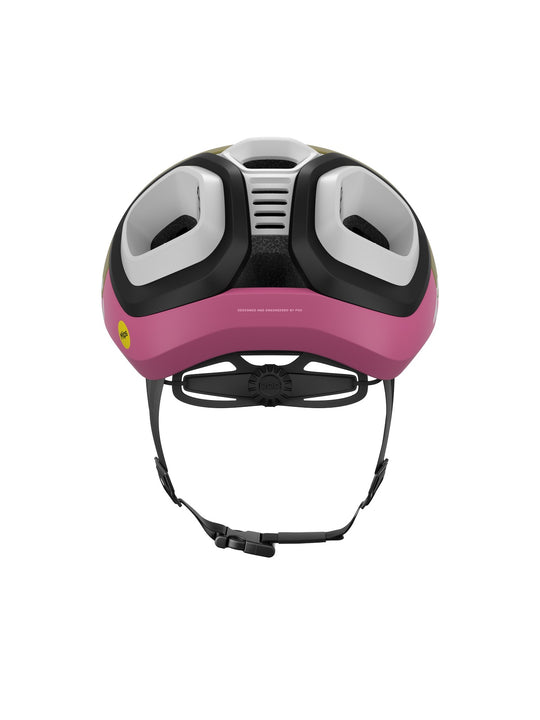 Załaduj obraz do przeglądarki galerii, Kask rowerowy POC Amidal - Oliv. Green Matt/Thulite Pink Matt
