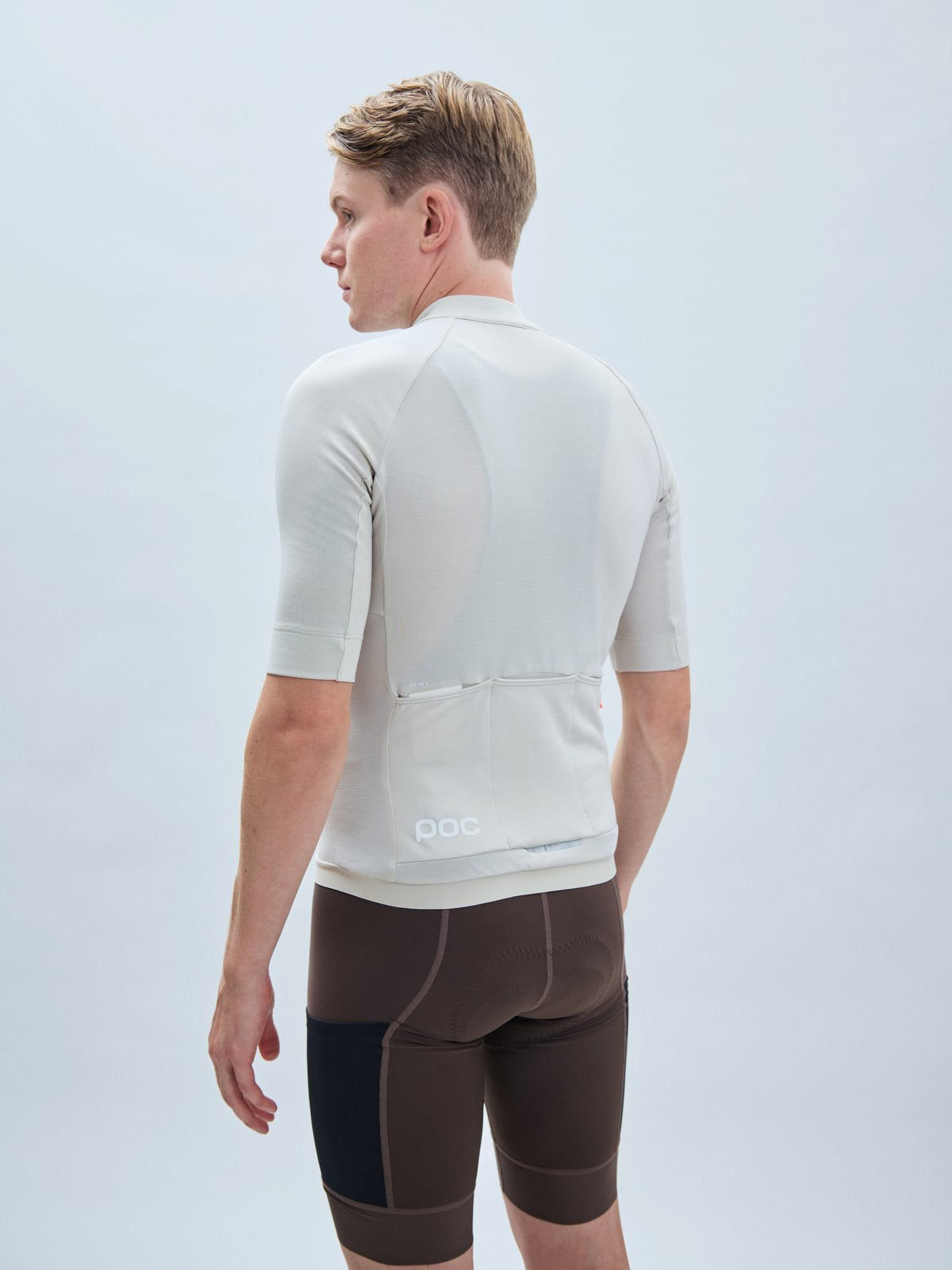 Koszulka rowerowa POC Muse Jersey beżowy - Light Sandstone Beige
