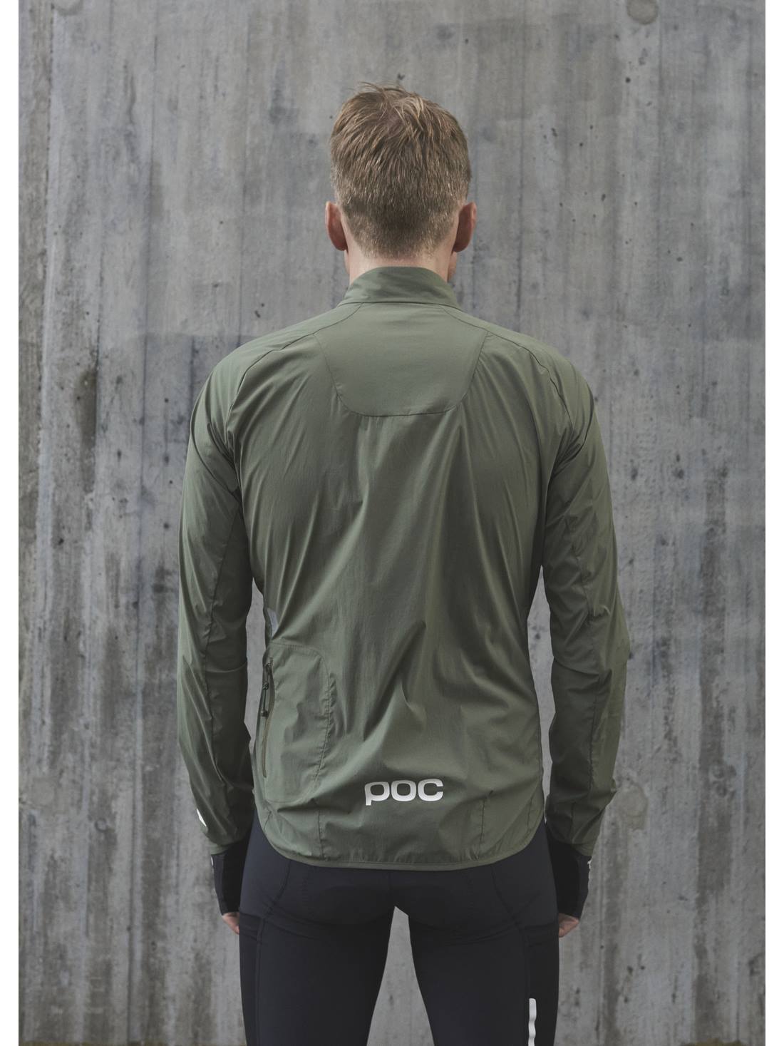 Kurtka rowerowa POC PURE-LITE SPLASH - Epid. Green