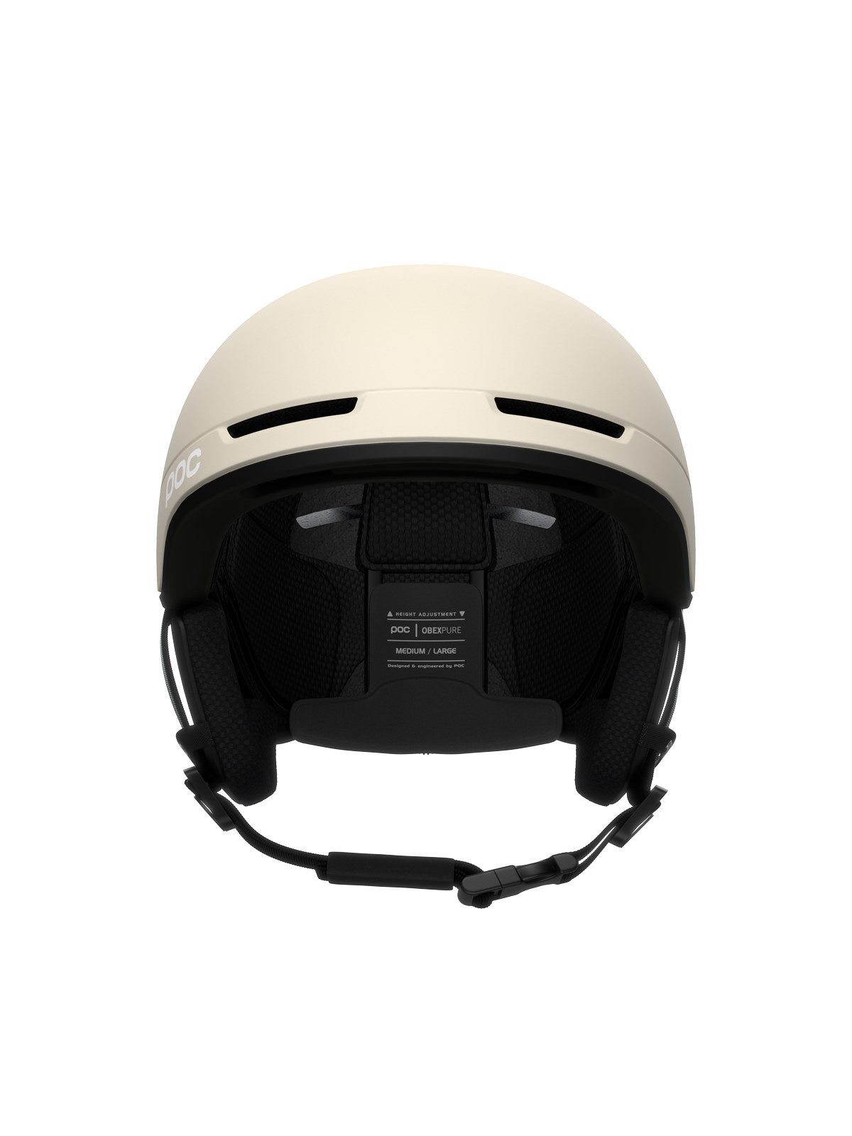 Kask narciarski POC Obex Pure - Sele. Off-White Matt
