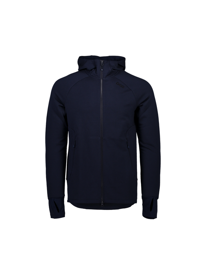 Bluza POC M'S MERINO ZIP HOOD - Turmaline Navy