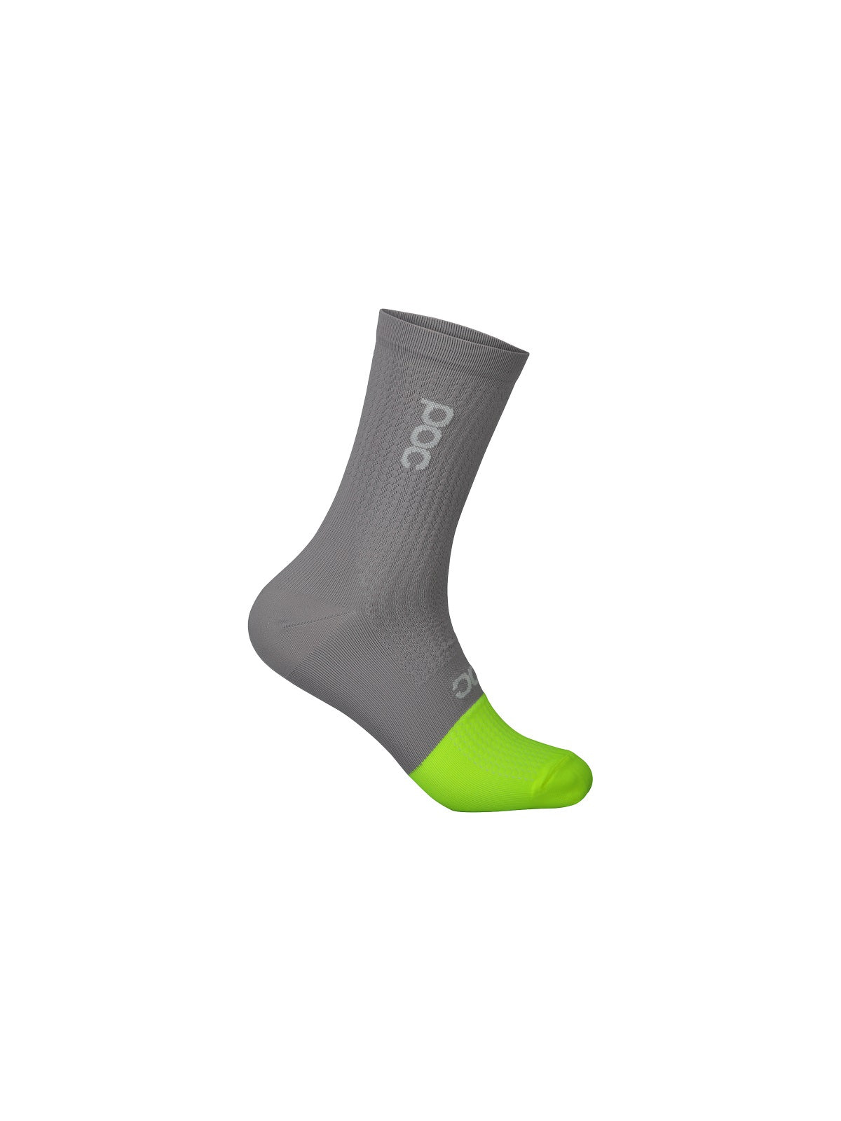 Skarpety rowerowe POC FLAIR Sock Mid - Granite Grey/Lemon Calcite
