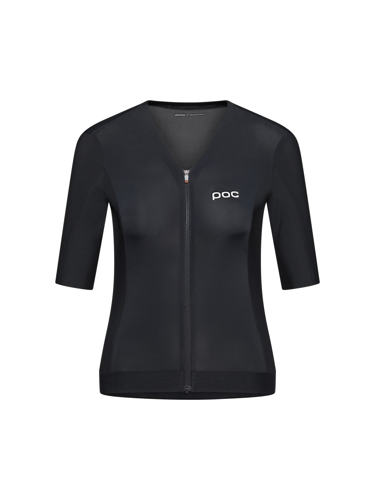 Koszulka rowerowa POC W's Raceday S/S Jersey - Ur. Black
