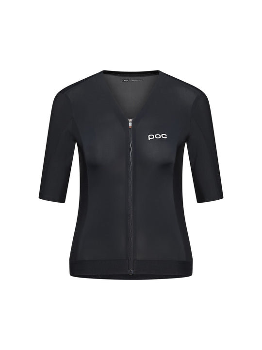 Załaduj obraz do przeglądarki galerii, Koszulka rowerowa POC W's Raceday S/S Jersey - Ur. Black
