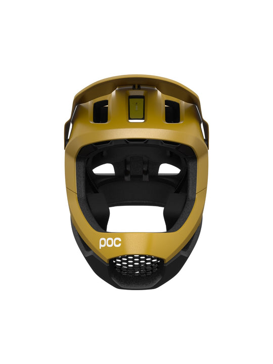 Załaduj obraz do przeglądarki galerii, Kask rowerowy POC Otocon Race MIPS - Cerussite Kashima/Ur. Black Metallic/Matt - poc warszawa
