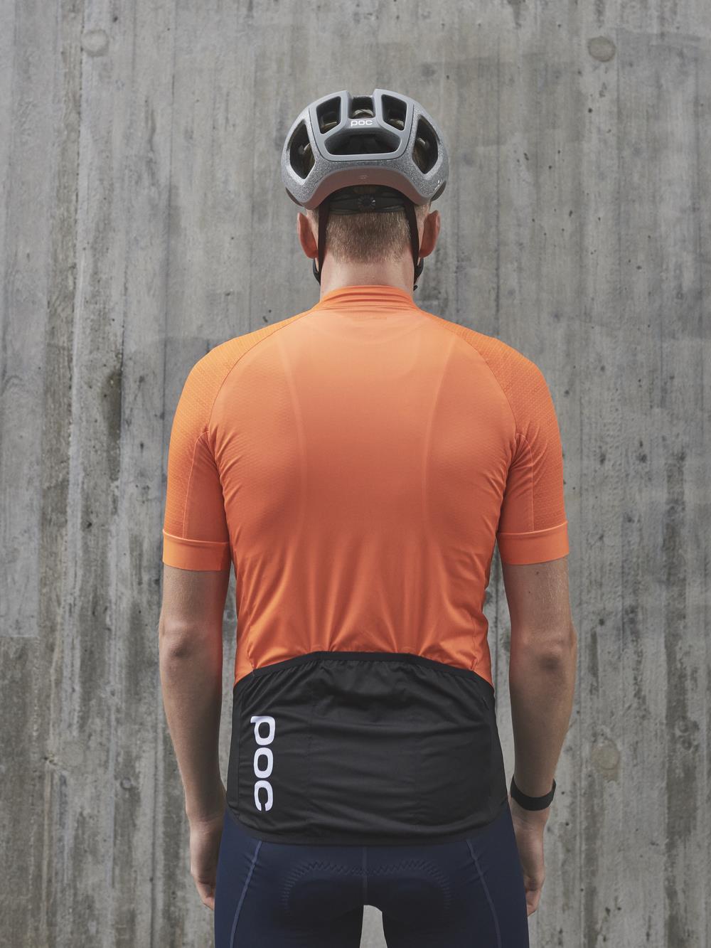 Koszulka rowerowa POC ESSENTIAL ROAD - Zink Orange - poc warszawa