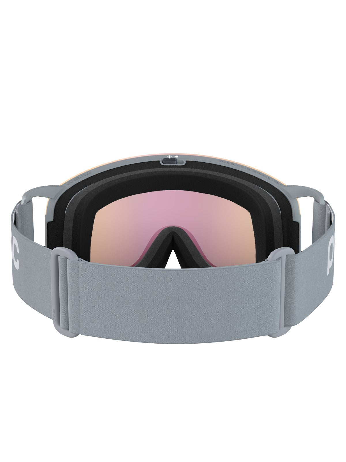 Gogle narciarskie POC Nexal - Granite Grey/Partly Sunny Orange