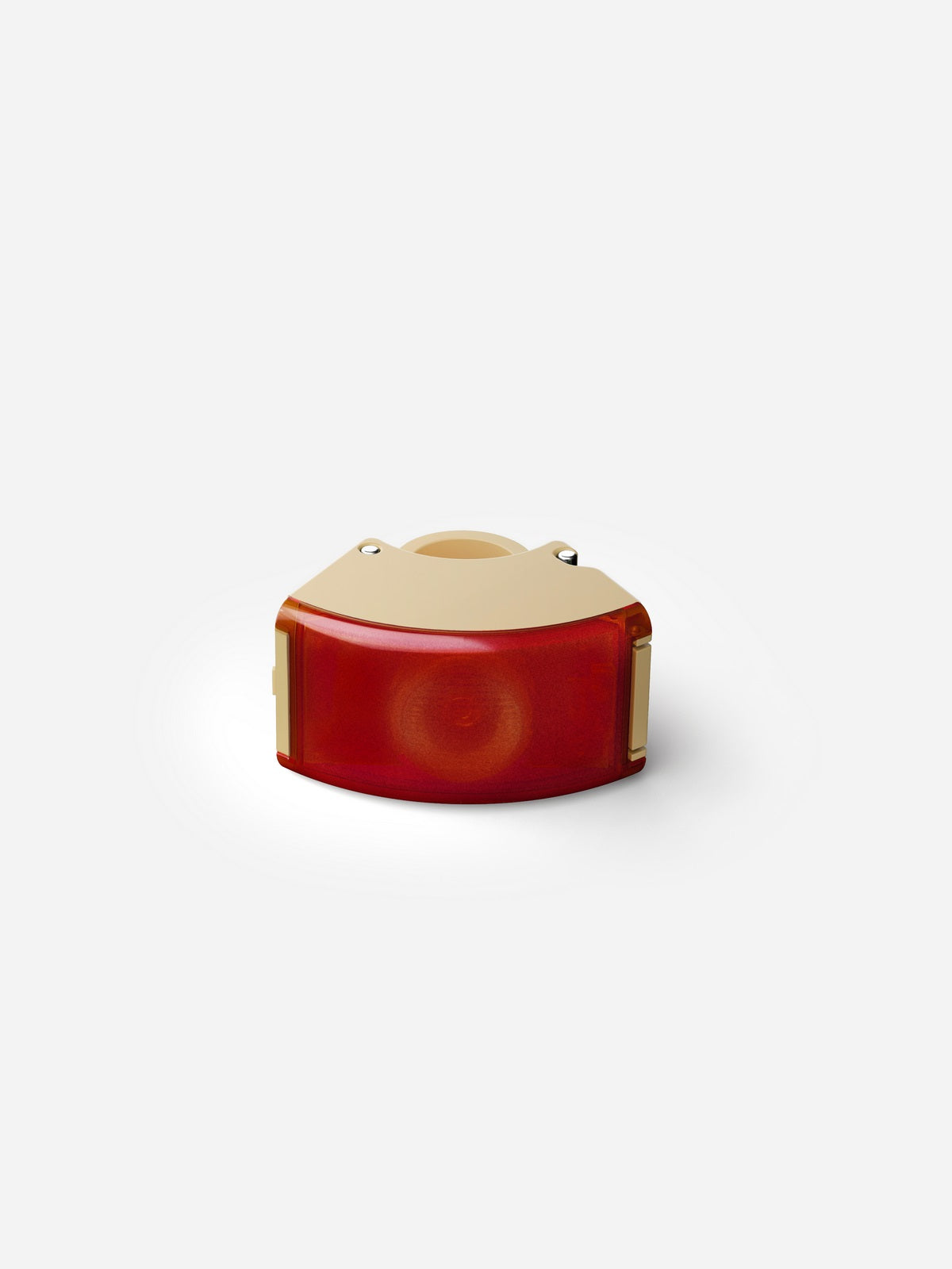 Lampka rowerowa BOOKMAN Curve Rear Light 37lm beżowy - TU - poc warszawa