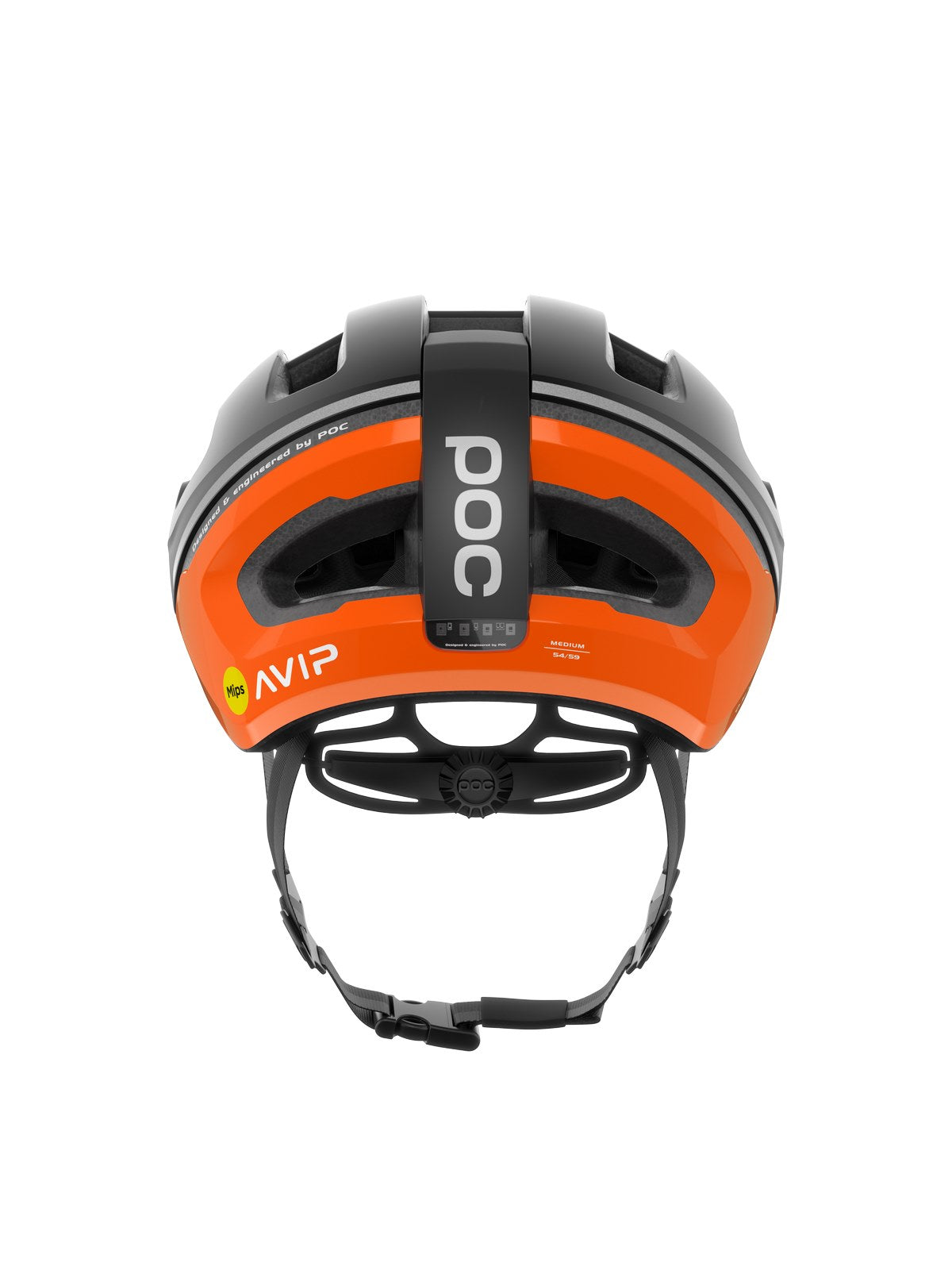 Kask rowerowy POC Omne Beacon MIPS - Fluo Orange AVIP/Ura. Black Matt - poc warszawa