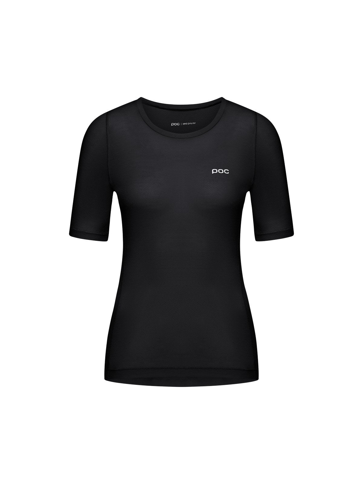 Koszulka termoaktywna damska POC W's Layer Mid S/S Jersey - Uranium Black