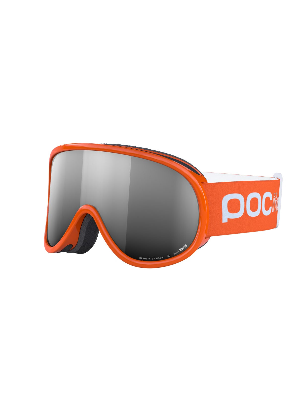 Gogle POCito Retina - Fluo. Orange/Pt. Sunny Silver
