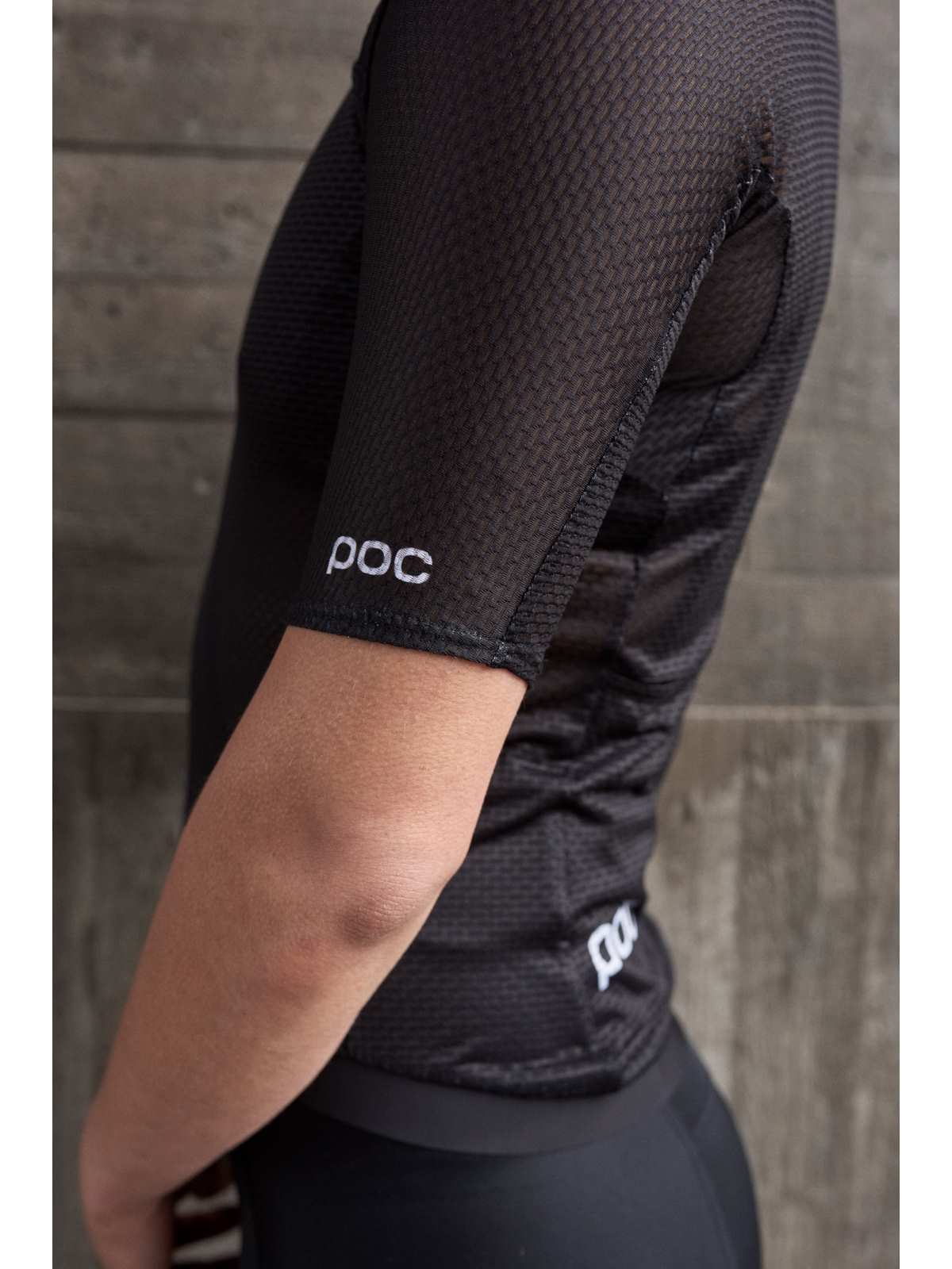Koszulka rowerowa POC W's Air Jersey - Uran. Black
