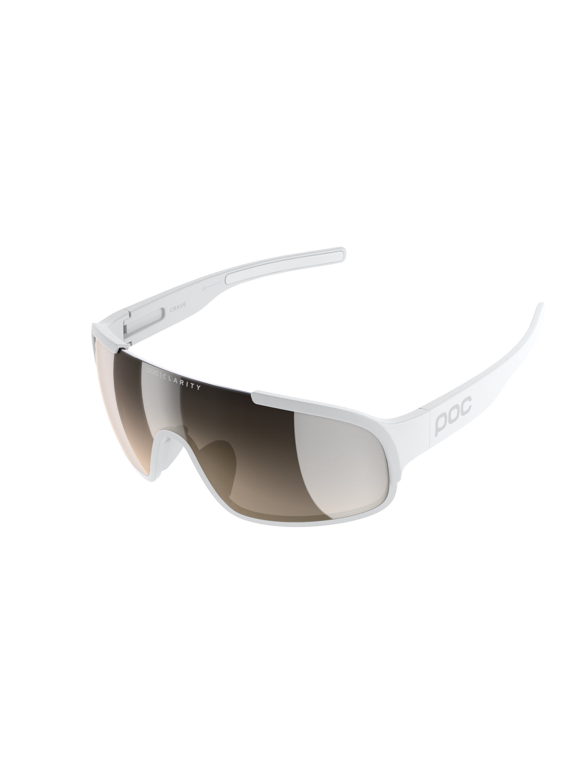 Okulary rowerowe POC Crave Wide Fit - Hyd. White | Clarity Road/Sunny Silver Cat 3 - TU - poc warszawa