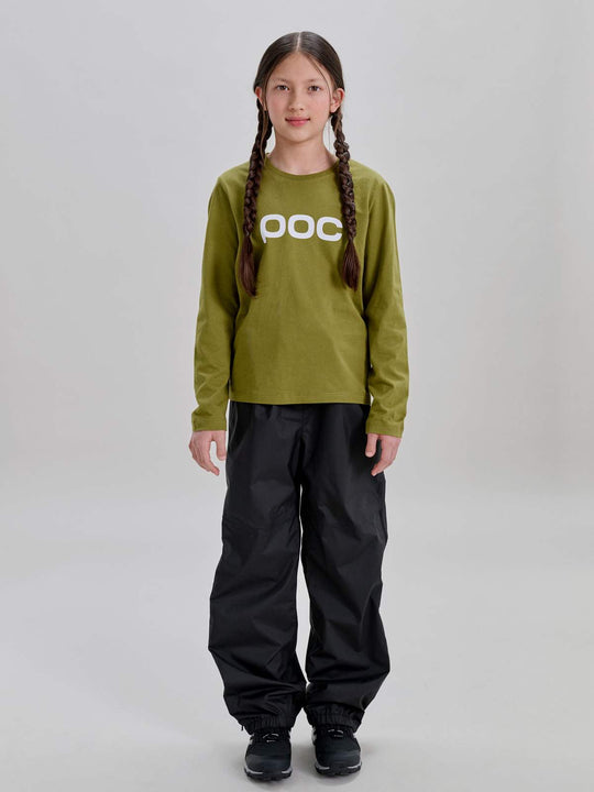 Załaduj obraz do przeglądarki galerii, Koszulka longsleeve POC L/S Tee Jr - Olivine Green
