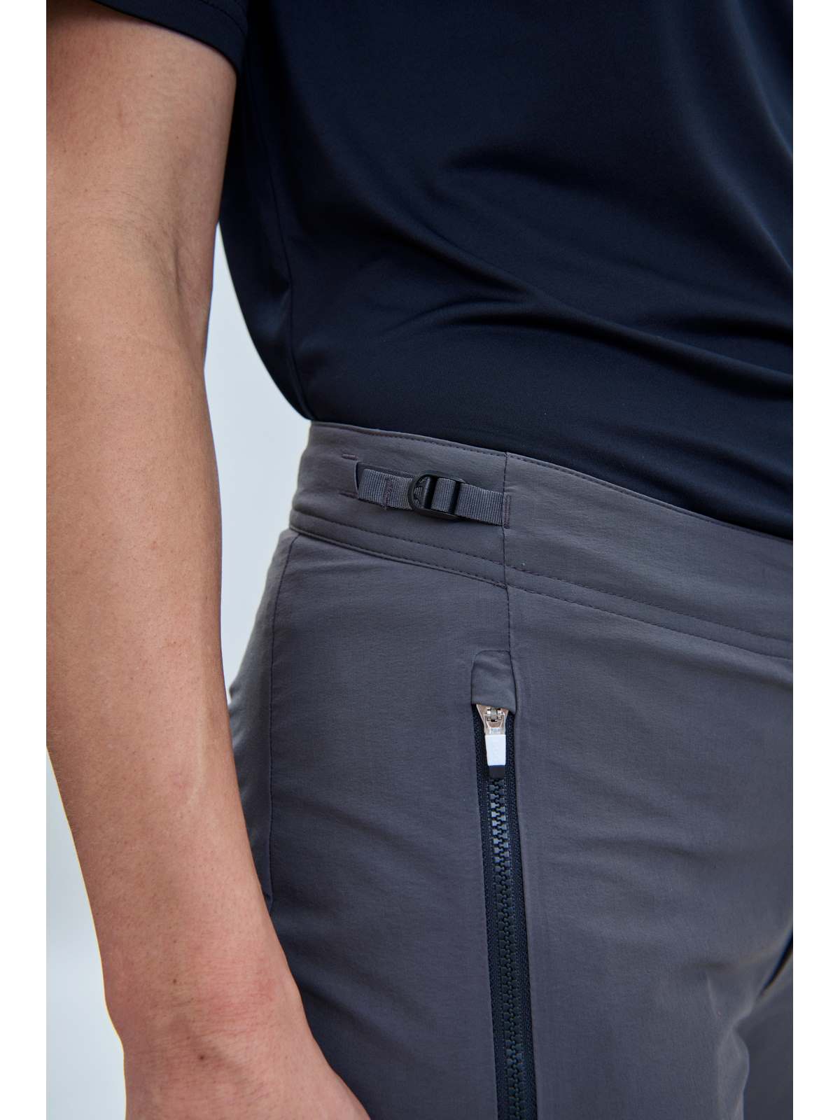 Spodenki rowerowe POC W's Essential Enduro Shorts - Sylvanite Grey