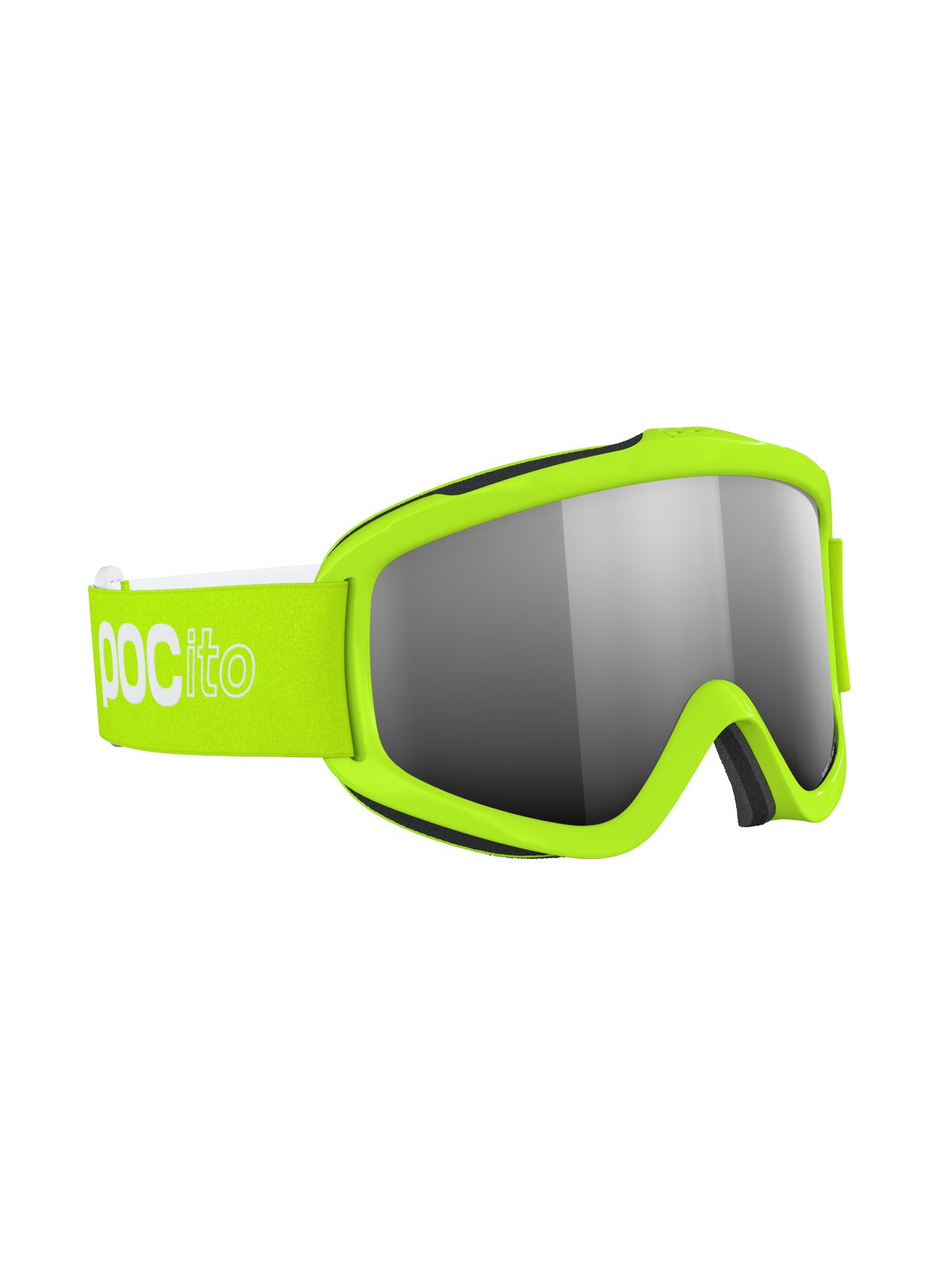 Gogle POCito Iris - Fluo. Yellow/Green/Pt. Sunny Silver